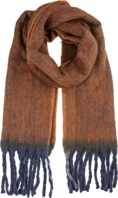 Produktbild von Clayre & Eef Winterschal Damen 38x190 cm Braun Textil