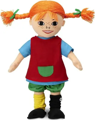 Immagine prodotto di Bambola di pezza Pippi 30 cm