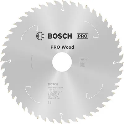Produktbild von PRO Wood cordless Kreissägeblatt, 190 x 1,6 x 30 mm, T48