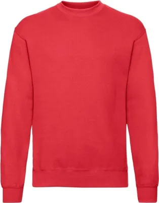 Produktbild von Fruit of the Loom - "Classic 80/20" Sweatshirt für Herren RW7886 (S) (Rot)