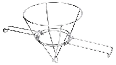Produktbild von Ständer für Frittierölfilter, 23,5 cm, aus Edelstahl 304, mit klappbarem Arm für Küchen