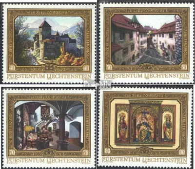 Produktbild von Briefmarken Liechtenstein 1978 Mi 706-709 (kompl.Ausg.) postfrisch Regentschaft