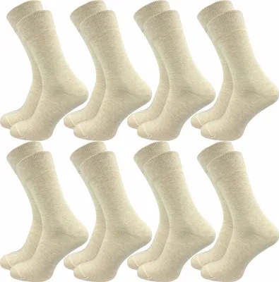 Produktbild von GAWILO Herren Socken aus 100% Baumwolle (8 Paar) | Ohne drückende Naht | Baumwollsocken mit verstärkter Ferse & Fußspitze