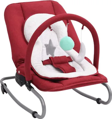 Image de Transat pour bébé Rouge Acier