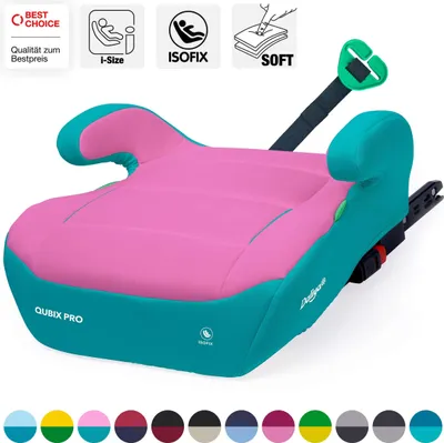 Obrázek produktu pro Daliya® QUBIX PRO dětská podsedací podložka s ISOFIX, norma i-SIZE ECE R129, 125–150 cm, Gurtfix, autosedačka, dětská autosedačka, dětská sedačka, podsedací podložka