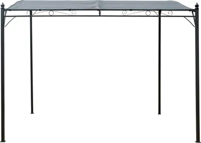 Obrázek produktu pro Kovová pergola se sklonem - 3 x 2,5 m - šedá
