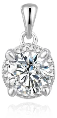 Immagine prodotto di Ciondolo in argento con zirconi AGH765