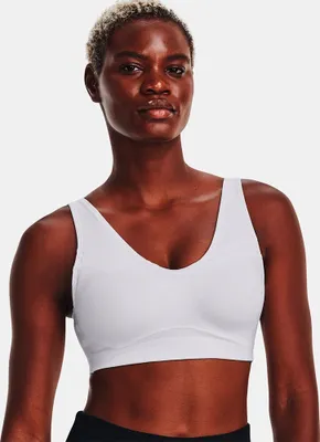 Produktbild von Under Armour Smartform Evolution Sport-bh Mittlere Stütze Weiß S Frau Weiß S