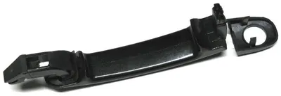 Image de VW Passat B5 96-05 Poignée de porte extérieure noire avec trou à l'avant gauche