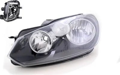 Immagine prodotto di Fari compatibili per VW Golf VI 5K1 AJ5 517 08-13, con lampadine H7 e H15. Inclusi anche i fendinebbia con codici: 5K1941005L, 5K1941005E, 5K1941005H, 5K1941005J, 5K1941005Q, 5K19410