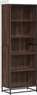 Immagine prodotto di vidaXL Libreria marrone effetto rovere 60x35x170,5 cm materiale a base di legno