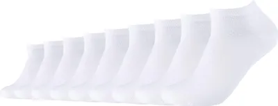 Produktbild von Camano Uni-Sneaker-Socken 9 Paar weiß 39 - 42