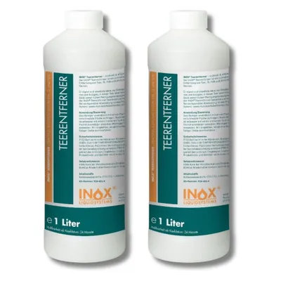 Produktbild von INOX® Teerentferner 2x1L Teerreiniger Innenraum und Außen Klebstoffentferner