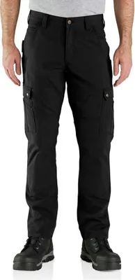 Produktbild von Carhartt 105461 Relaxed Straight Ripstop Double Front Cargo Pant Black W30