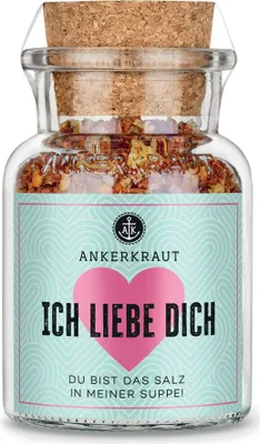 Produktbild von "Ich liebe dich" Geschenk, 70g im Korkenglas
