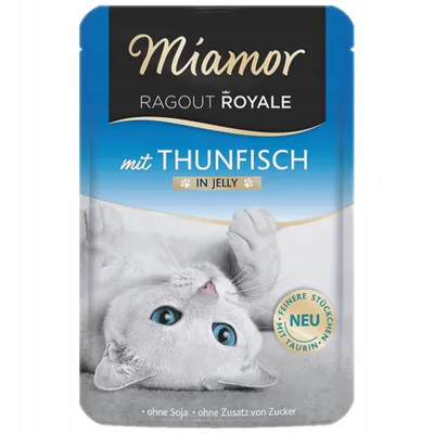 Produktbild von MIAMOR Ragout Royale Tuna in jelly - nassfutter für Katzen - 100g