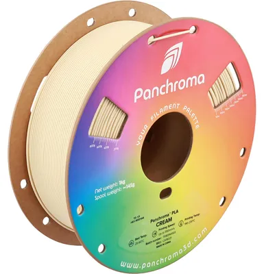 Produktbild von Polymaker Panchroma Basic PLA Filament, 1,75mm, 1kg - Farbton: Cream
