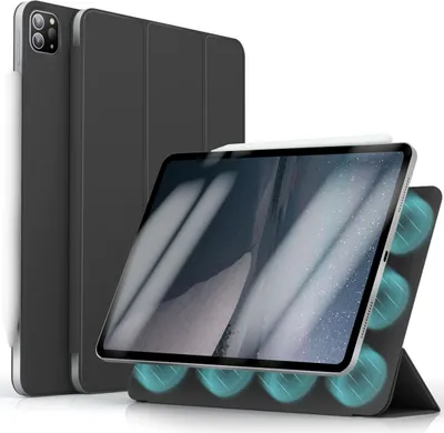 Productafbeelding van imoshion Magnetic Bookcase voor de Apple iPad Pro 11 (2025) M5 / (2024) M4 - Zwart