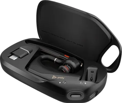 Produktbild von HP Poly Voyager Legend 50-M Headset UC, Kabellos, Business/Everyday, 100 - 20000 Hz, 20,5 g, Kopfhörer, Schwarz