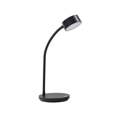 Produktbild von Lindby LED-Tischleuchte Maori, schwarz, CCT, Metall, dimmbar