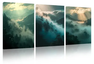 Immagine prodotto di Omgoods - Set di 3 quadri decorativi moderni in tela