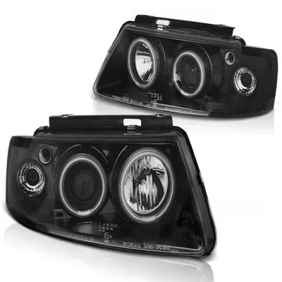 Immagine prodotto di Fari CCFL "Angel Eyes" compatibili con VW Passat 3B, anno di produzione 1996-2000, colore nero