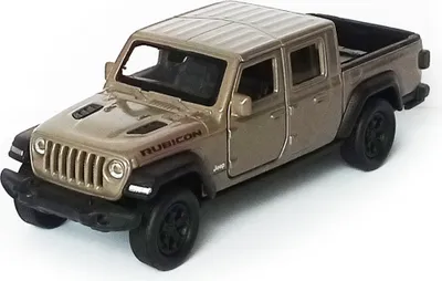 Produktbild von Jeep 2020 Gladiator FCA mit Rückzug Motor Metall Modellauto Modell Auto Spielzeugauto Kinder Geschenk 46 (Braun-Metallic)