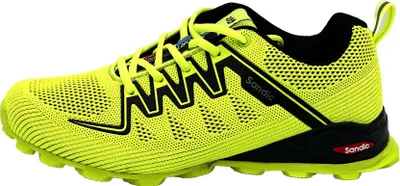Produktbild von Venustein Herren Damen Sportschuhe Sneaker Turnschuhe Laufschuhe für Freizeit, Grün, Größe 44