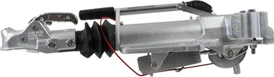 Image de Attelage à boule WINTERHOFF WW8-CHAL 800 kg, tube de 70 mm, charge verticale de 75 kg, entraxe de 90 mm, alésage de 12,5 mm, galvanisé, avec support de goupille