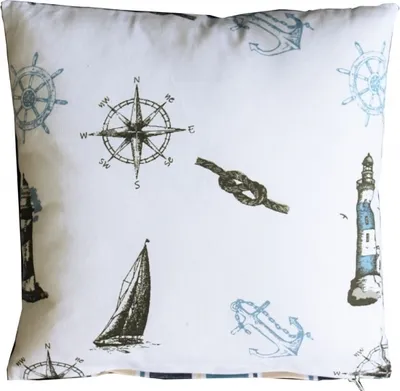 Produktbild von SEA-Club, Dekokissen Leuchtturm, maritim, 3652