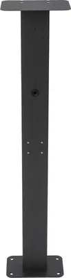 Produktbild von EV Ladestation Ständer - Bodenmontage Säule - Aluminium- und Neodymlegierung - 28x21x130,5 cm - Innen/Außen - Schwarz