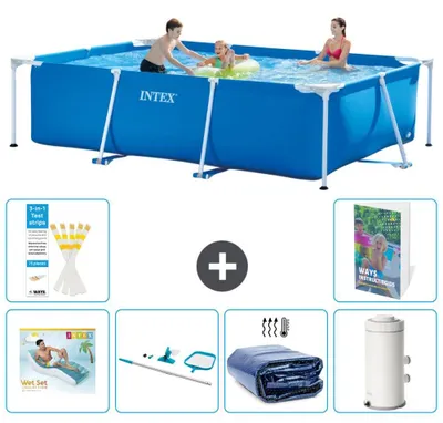 Produktbild von Rechteckiger Frame Pool - 300x200x75 cm - 5-teilig S96