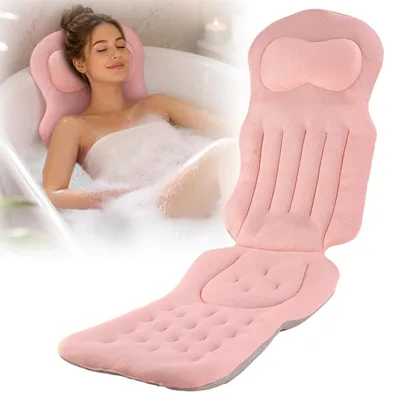 Produktbild von 4D Badkissen für den ganzen Körper, ergonomisch und mit Saugnäpfen