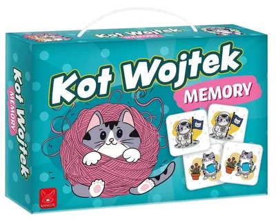 Productafbeelding van Memoryspel CANGURO - Wojtek de kat 40926