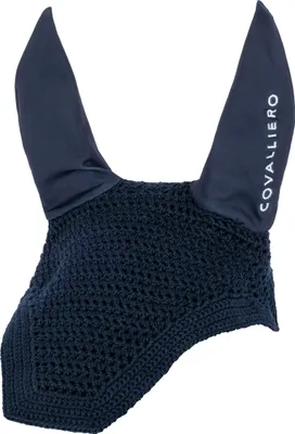 Produktbild von Covalliero Fliegenhaube dark navy Pony