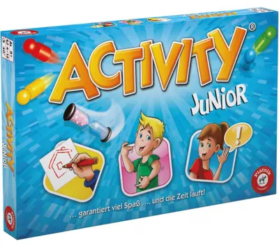Obrázek produktu pro Piatnik Vienna 6012 - Activity Junior I Desková hra pro děti od 8 let I Klasická hra I 4-12 hráčů