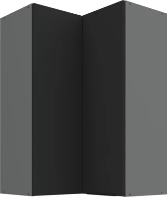 Immagine prodotto di Mobile angolare alto LUNARA 2 - 60x60 cm, nero/antracite