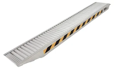 Produktbild von TRUTZHOLM 1x Profi Schwerlastrampe 255 cm 1650 kg Alu 30,5 cm Breite Auffahrrampe Verladerampe