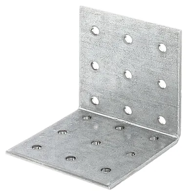 Produktbild von Alberts 846756 Lochplattenwinkel, sendzimirverzinkt, 60 x 60 x 60 mm, 50er Set