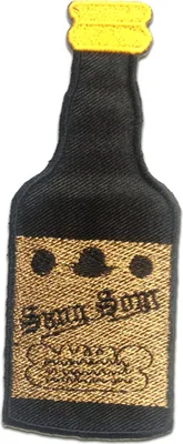 Produktbild von Sangsom Thai Whiskey - Aufnäher, Bügelbild, Aufbügler, Applikationen, Patches, Flicken, Zum Aufbügeln, Größe: 4.8 x 12.1 cm