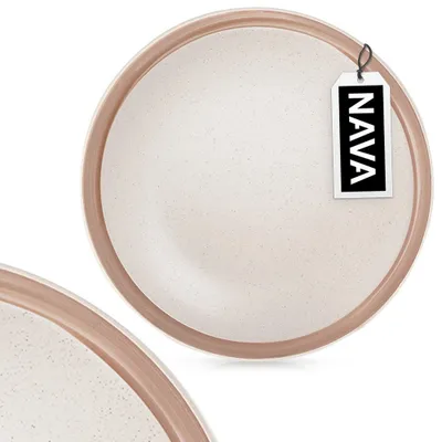 Produktbild von NAVA Keramikteller Dessertteller Frühstücksteller Teller aus Keramik ARTHENA BEIGE 21 cm