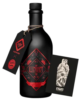 Produktbild von THE ILLUSIONIST GIN FC BAYERN MÜNCHEN EDITION 0,5 L (45% Vol.)- [Enthält Sulfite]