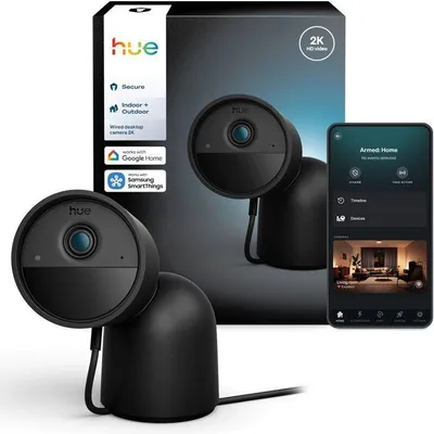 Obrázek produktu pro Kamera Philips Hue Secure, venkovní, kabelová, 2K, noční vidění, černá