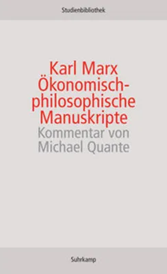 Image de Ökonomisch-philosophische Manuskripte