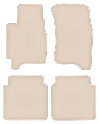 Produktbild von Velours-Fußmatten für Subaru Outback II 1999-2004 (Kombi/Limousine) – 4-tlg, Beige, passgenau – Wielganizator FORTUNA