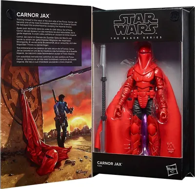 Zdjęcie produktu dla Hasbro Star Wars - The Black Series - Crimson Empire Carnor Jax 50th Anniversary Lucasfilm