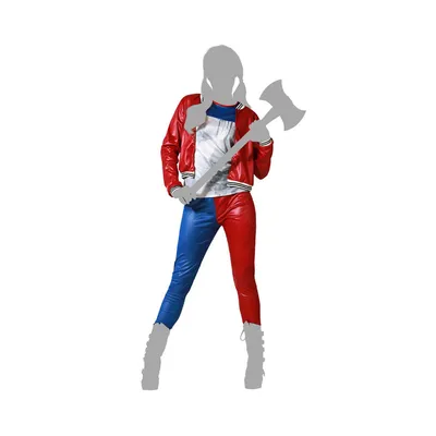 Immagine prodotto di Travestimento da donna da Arlecchino insanguinato - XL