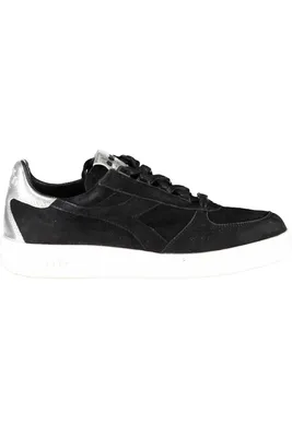 Produktbild von Damen Sportschuh Schwarz: Stilvoll & Bequem mit Kontrastelementen
