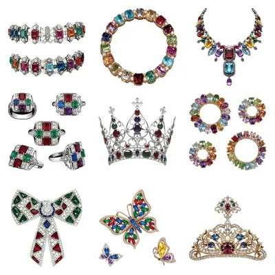 9 bunte Schmuck-Bügelbilder, Wärmeübertragungsaufkleber für DIY-Kleidung