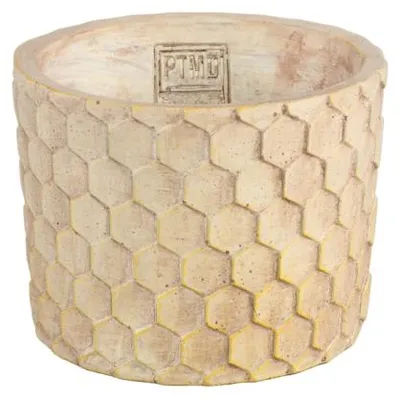 Obrázok produktu pre Ptmd Kvetináč Settlers Honeycomb Cream M 14 cm